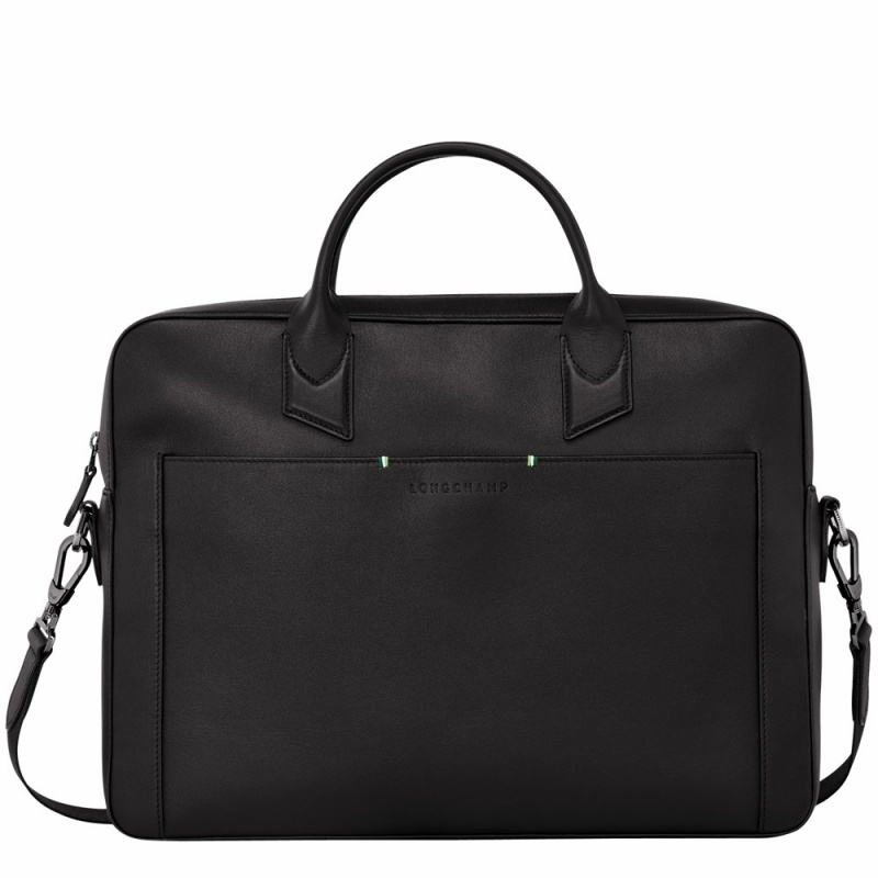 Black Longchamp Longchamp Sur Seine M Men's Briefcase Bags